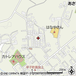 愛知県尾張旭市平子町東50周辺の地図