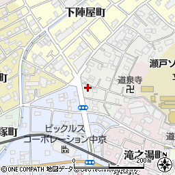 愛知県瀬戸市安戸町10周辺の地図