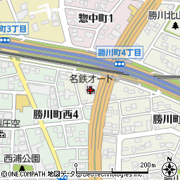 ＭｅｉｔｅｔｓｕＢＭＷ　勝川サービスセンター周辺の地図