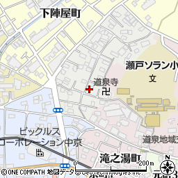 愛知県瀬戸市安戸町67周辺の地図