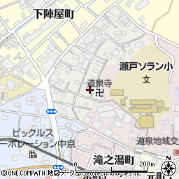 愛知県瀬戸市安戸町13周辺の地図