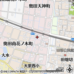 愛知県稲沢市奥田計用町13周辺の地図