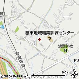 静岡県御殿場市神山1191周辺の地図