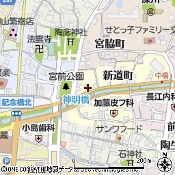 清光堂印舗周辺の地図