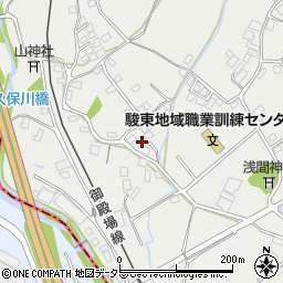 静岡県御殿場市神山1318周辺の地図