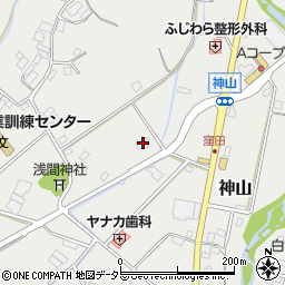 静岡県御殿場市神山1171周辺の地図