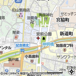 愛知県瀬戸市深川町15周辺の地図