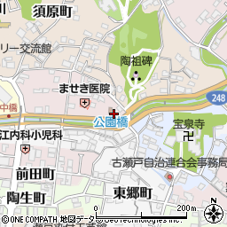 愛知県瀬戸市刎田町19周辺の地図