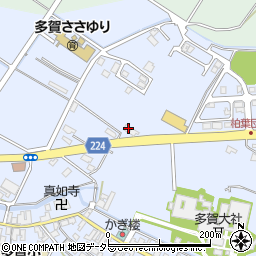 滋賀県犬上郡多賀町多賀1536周辺の地図