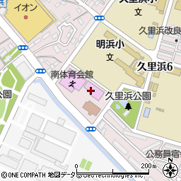 横須賀市役所　教育研究所周辺の地図