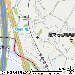 静岡県御殿場市神山1309周辺の地図