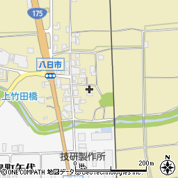 兵庫県丹波市市島町上竹田1327-2周辺の地図