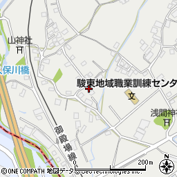 静岡県御殿場市神山1319周辺の地図