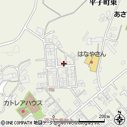 愛知県尾張旭市平子町東52周辺の地図