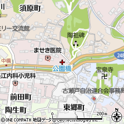 愛知県瀬戸市刎田町18周辺の地図