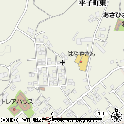 愛知県尾張旭市平子町東68周辺の地図