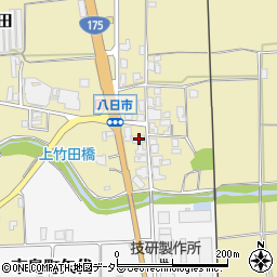 兵庫県丹波市市島町上竹田1087周辺の地図