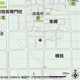 愛知県稲沢市堀之内町（深田）周辺の地図