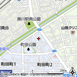 春日井市町田第１コミュニティ住宅周辺の地図