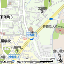 春日井市南部ふれあいセンターサービスコーナー周辺の地図