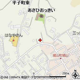 愛知県尾張旭市平子町東148周辺の地図