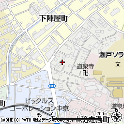 愛知県瀬戸市安戸町50周辺の地図