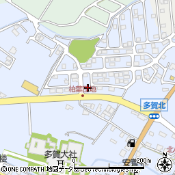 久保田電気　多賀店周辺の地図