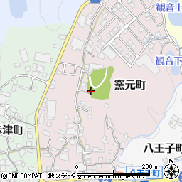 愛知県瀬戸市窯元町周辺の地図