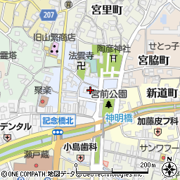 愛知県瀬戸市深川町13周辺の地図