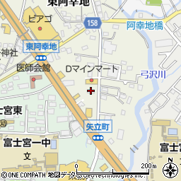セブンイレブン富士宮東阿幸地店周辺の地図