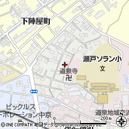 愛知県瀬戸市安戸町46周辺の地図