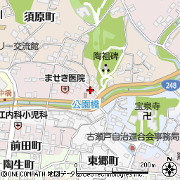 愛知県瀬戸市刎田町21周辺の地図