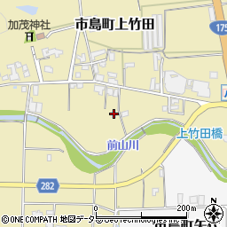 兵庫県丹波市市島町上竹田1020周辺の地図