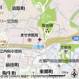 愛知県瀬戸市刎田町23周辺の地図
