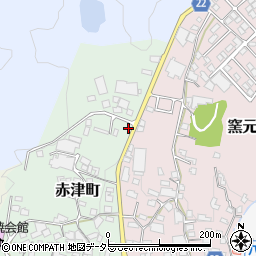 愛知県瀬戸市赤津町58周辺の地図