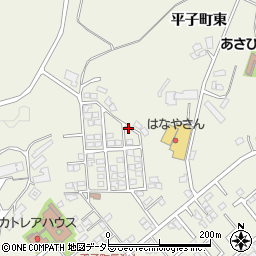 愛知県尾張旭市平子町東55周辺の地図