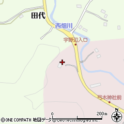 千葉県夷隅郡大多喜町弓木16周辺の地図