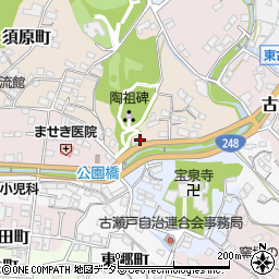 愛知県瀬戸市藤四郎町3周辺の地図
