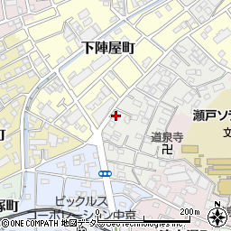 愛知県瀬戸市安戸町15周辺の地図