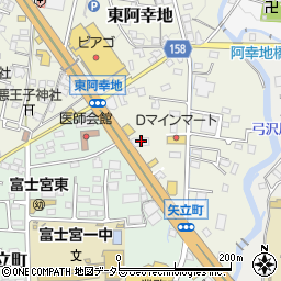 ゴルフパートナー富士宮バイパス店周辺の地図