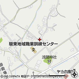 静岡県御殿場市神山1190-6周辺の地図