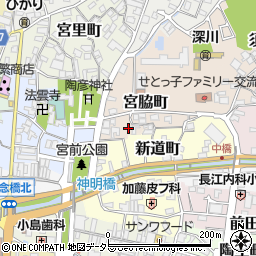 愛知県瀬戸市宮脇町4周辺の地図