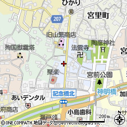 愛知県瀬戸市深川町44-1周辺の地図