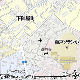 愛知県瀬戸市安戸町18周辺の地図