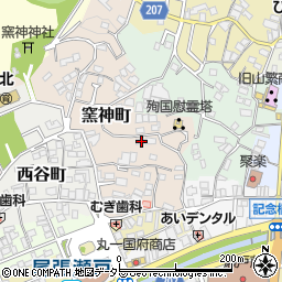 愛知県瀬戸市窯神町64周辺の地図