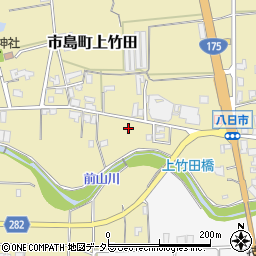 兵庫県丹波市市島町上竹田1034周辺の地図