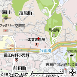 愛知県瀬戸市刎田町63周辺の地図
