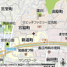 愛知県瀬戸市宮脇町20周辺の地図