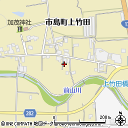 兵庫県丹波市市島町上竹田1029周辺の地図