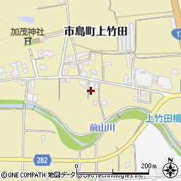 兵庫県丹波市市島町上竹田1029周辺の地図